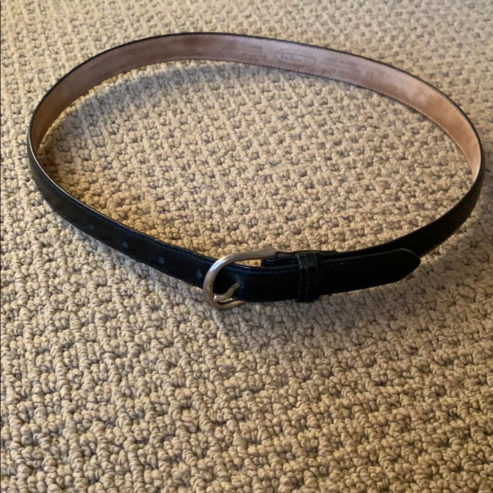 Black Leather Belt
